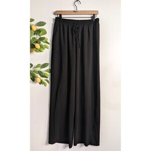 Lola Grace Black Wide Leg Pants Sz M